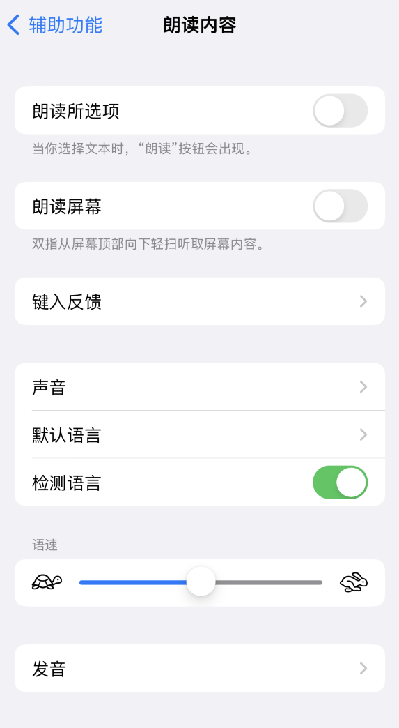安泽苹果服务网点分享iOS 16 小技巧：让 iPhone 朗读屏幕上的内容或所选择的文本 