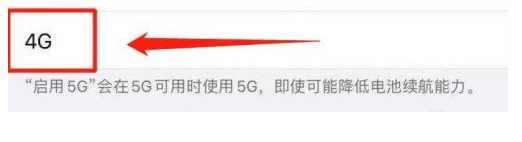 安泽苹果13维修分享iPhone 13恒定4G设置方法 